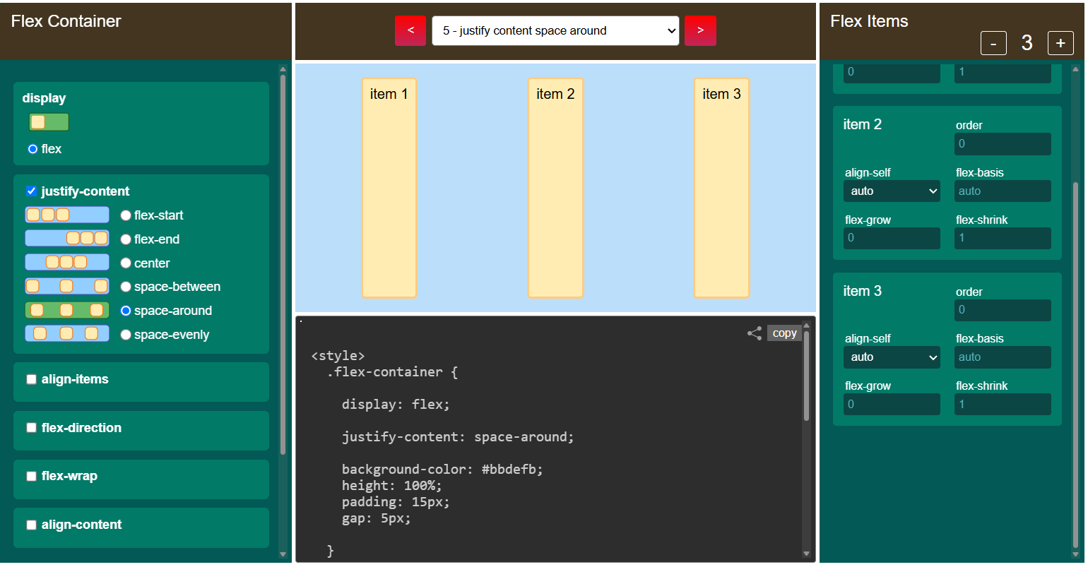 CSS Flex Layout